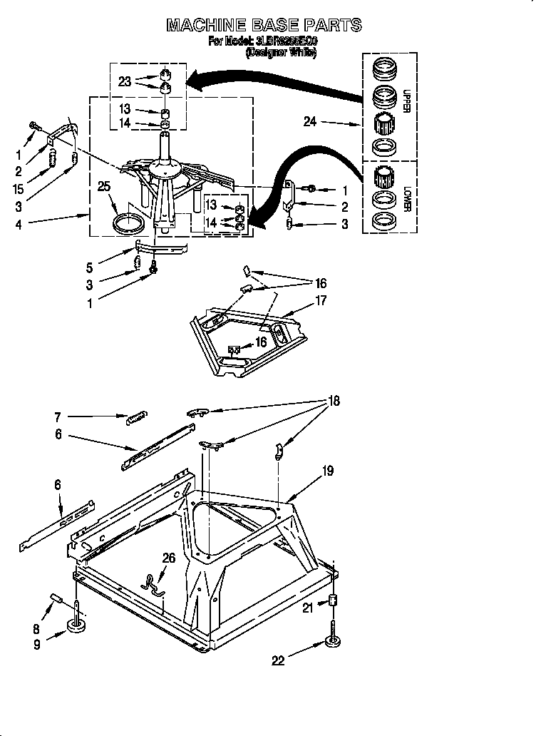 Machine base