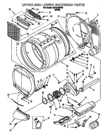 Upper and lower bulkhead