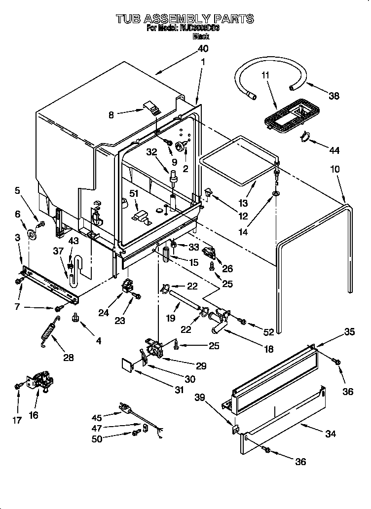 Tub assembly