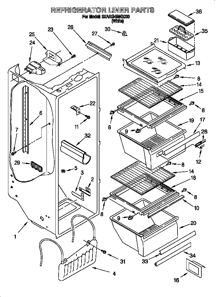Refrigerator liner