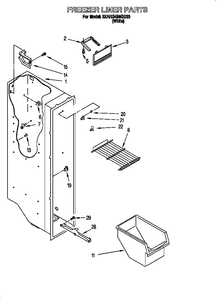 FREEZER LINER