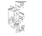 Whirlpool ED25DQXVP04 refrigerator liner diagram