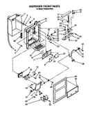 Dispenser front