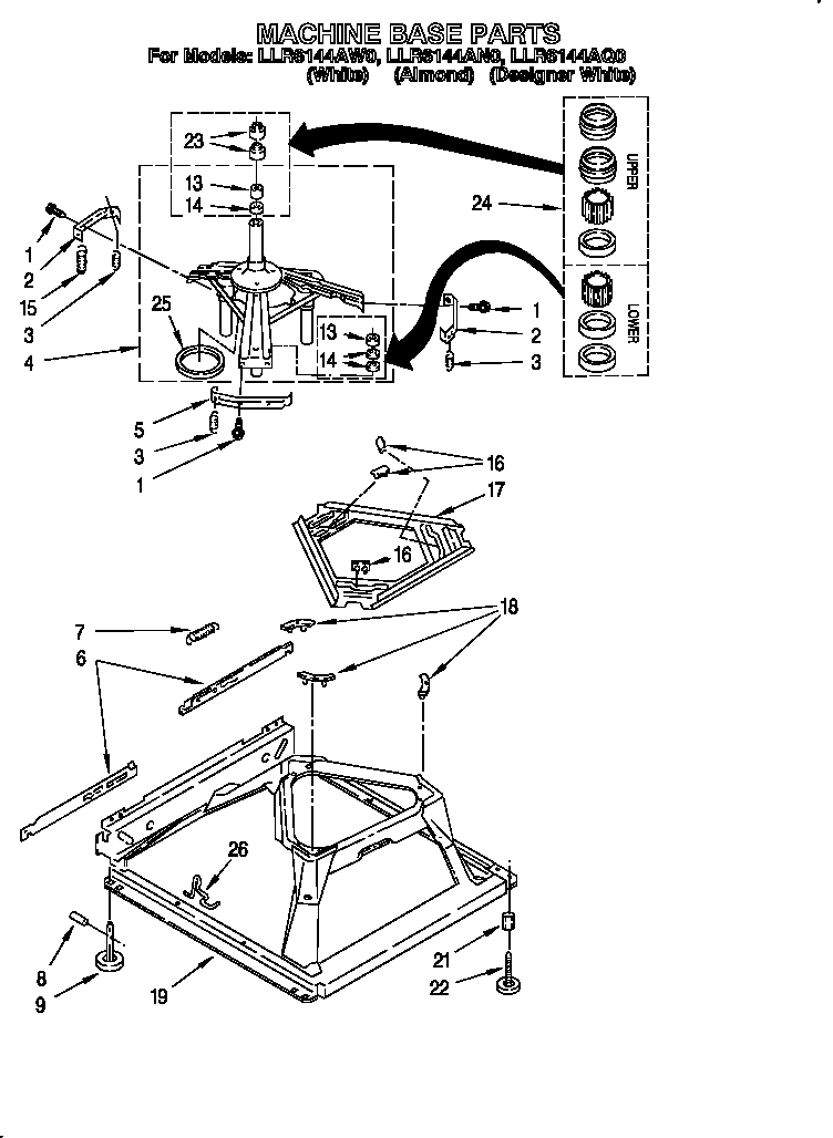 Machine base