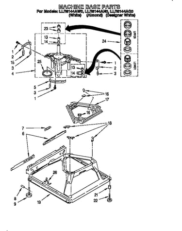 Machine base