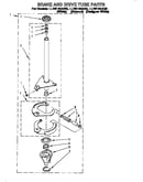 Brake and drive tube