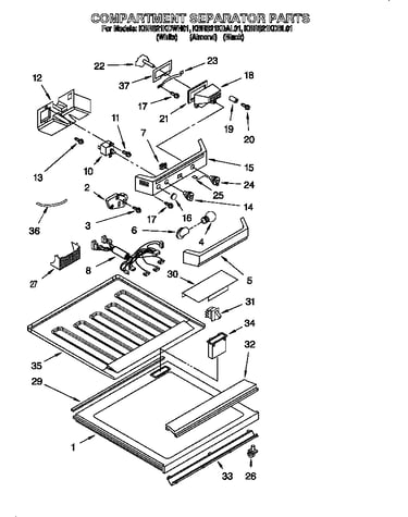 Compartment separator