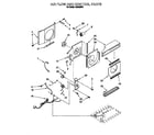 Roper X05002F01 air flow and control diagram