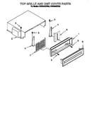Top grille and unit cover