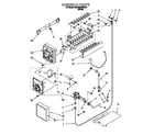 Whirlpool 3XARG458GD01 icemaker diagram