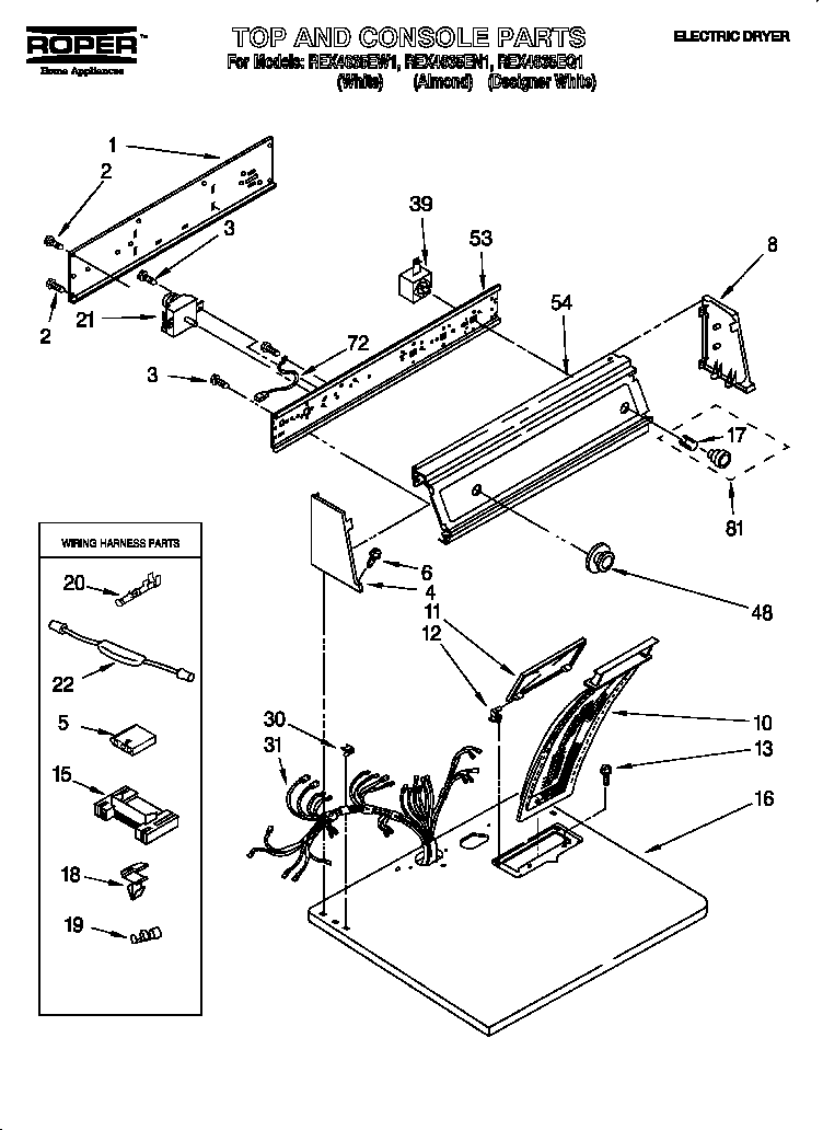 Parts diagram