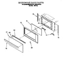 Microwave door