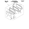 Whirlpool MH9115XEB0 door diagram