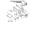 Whirlpool MH9115XEB0 magnetron and air flow diagram