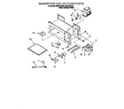 Whirlpool MH9115XEB0 magnetron and air flow diagram