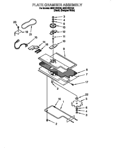 Plate chamber assembly