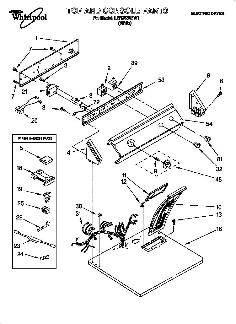 Parts diagram