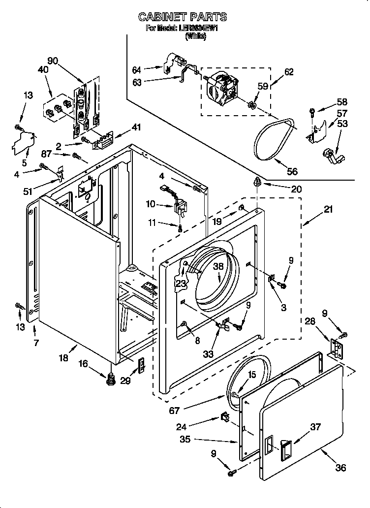 Parts diagram