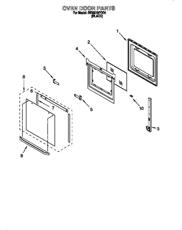 Oven door