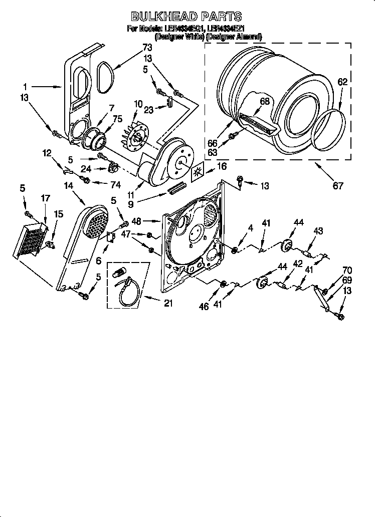 Parts diagram