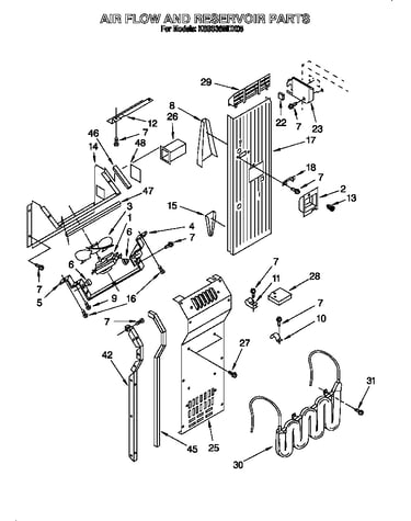 Air flow and reservoir