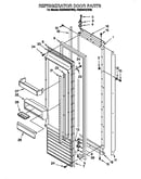 Refrigerator door