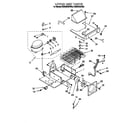 KitchenAid KSSS42QDW05 upper unit diagram