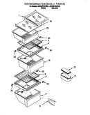 Refrigerator shelf