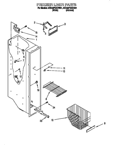 Freezer liner