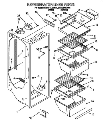 Refrigerator liner