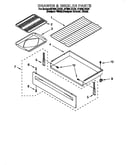 Drawer and broiler