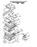 Refrigerator shelf