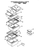 Refrigerator shelf