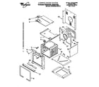 Whirlpool RBD307PDQ2 lower oven diagram