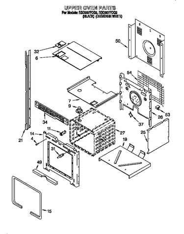 Upper oven