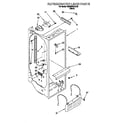 KitchenAid KSRS22QFBL00 refrigerator liner diagram