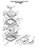 Refrigerator shelf