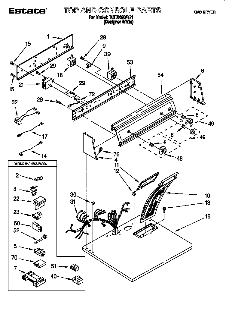 TOP AND CONSOLE