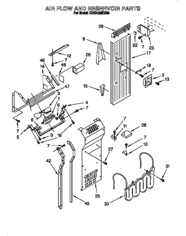 Air flow and reservoir