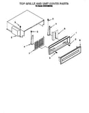 Top grille and unit cover