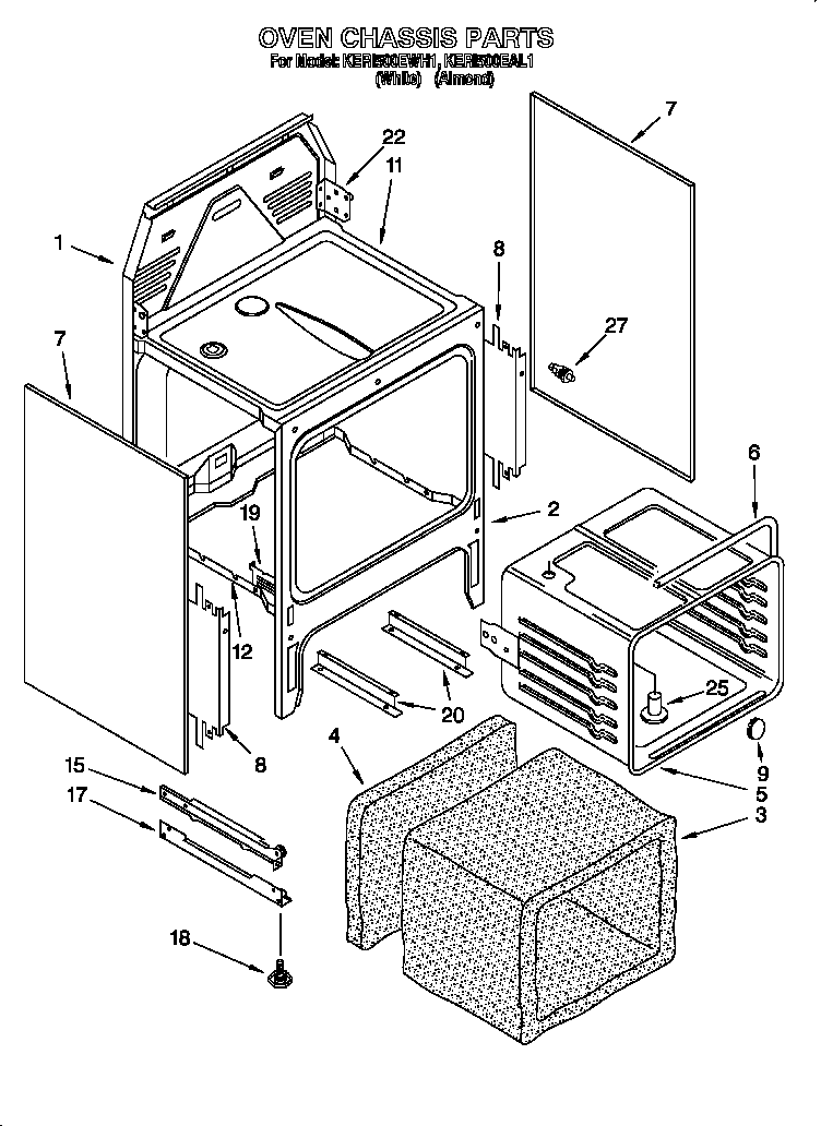 OVEN CHASSIS