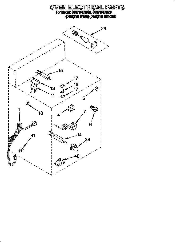 Oven electrical