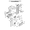 KitchenAid KSSS48QDX05 air flow and reservoir diagram