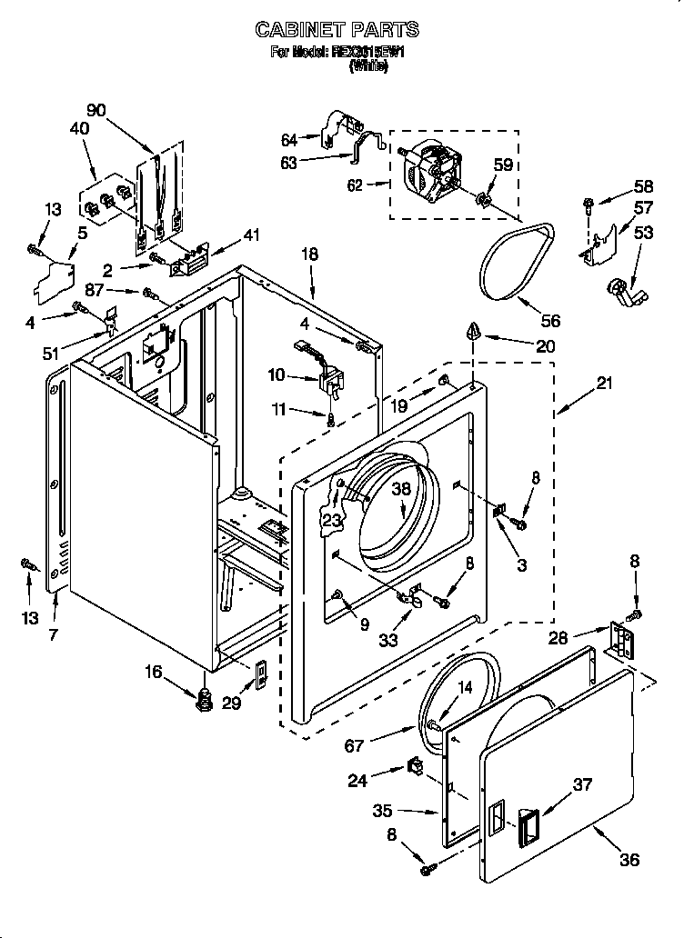 Parts diagram