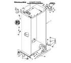 KitchenAid KSSS48QDX04 cabinet diagram