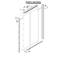 KitchenAid KSSS48QDW04 cabinet trim diagram