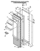 Refrigerator door