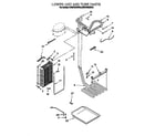 KitchenAid KSSS48QDW04 lower unit and tube diagram