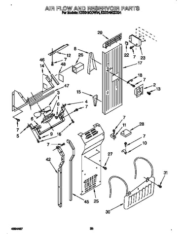 Airflow and reservoir