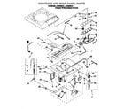 Whirlpool LCR5232DQ1 controls and rear panel diagram